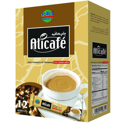 Alicafé 5in1 Essence Of Ginseng Instant Coffee 20g (12 Sticks)